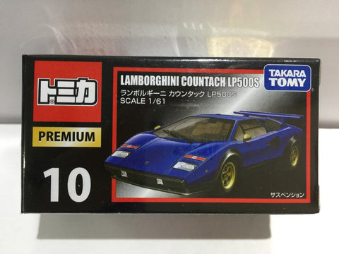 TAKARA TOMY TOMICA PREMIUM 10 1/61 LAMBORGHINI COUNTACH LP500S (82437) (PIU18店) (C1028-8-82437)