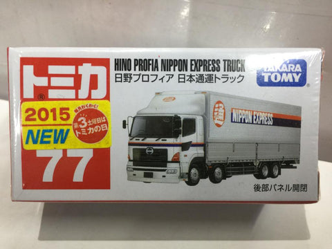 TAKARA TOMY TOMICA 77 HINO PROFIA NIPPON EXPRESS TRUCK (80137) (C819-220)