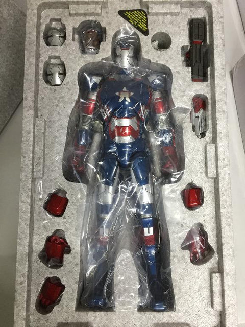 HOT TOYS 1/6 MARVEL IRON MAN 3 IRON PATRIOT MMS195-D01 (17508) (C1086-92)