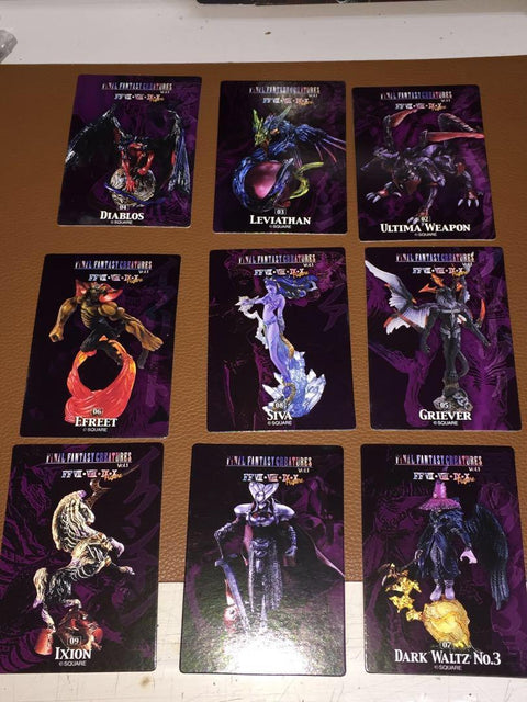 Final fantasy creatures vol.1 全彩 9種十1特別版(buy spk 201459)
