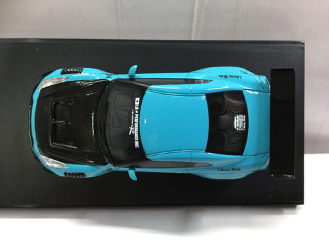 MCE 1/64 Nissan GTR Blue (IP640016GTR) (C1123-140A)