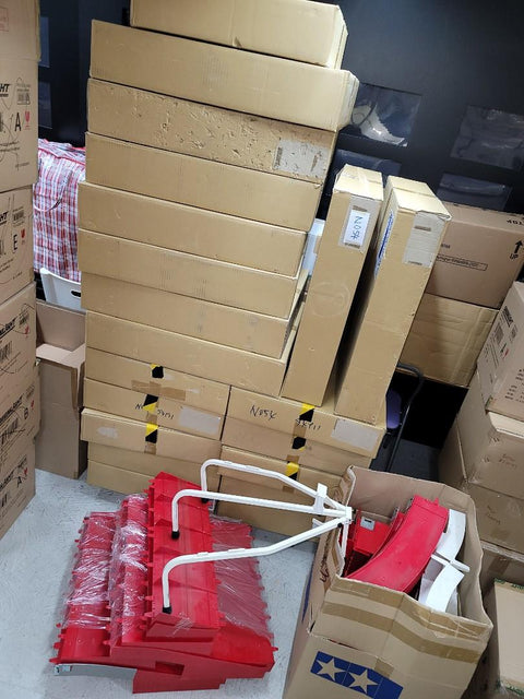 雙星tamiya 迷你四驅車跑道 賽道 路軌 軌道 五軌套裝 5 lane circuit mini 4wd