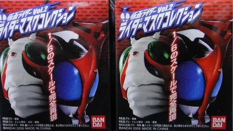 BANDAI 141651A KAMEN RIDER MASK COLLECTION 幪面超人頭像 第二彈 1號 2號 連燈座 盒蛋 (BUY-SPK)