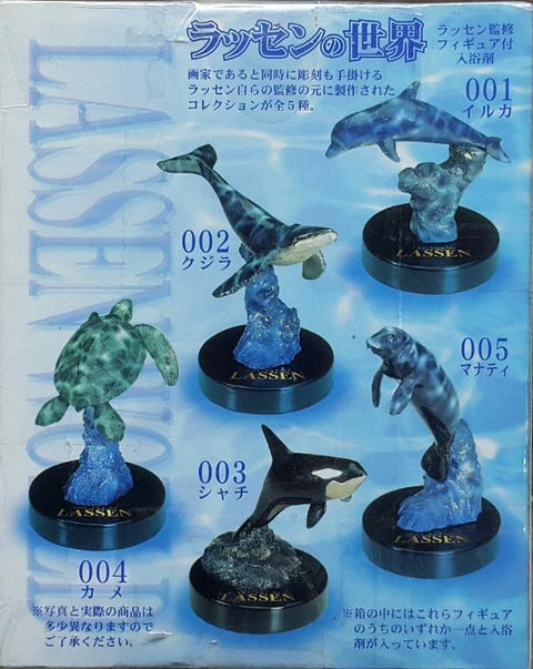 AMADA-PRINTING 03357 茂宜縣 卡胡拉威島 拉森的世界 海豚 鯨魚 虎鯨 龜 海牛 盒蛋套裝 MAUI KAHULUI CHRISTIAN RIESE LASSEN'S WORLD DOLPHIN WHALE ORCA TURTLE MANATEI SET (BUY) L