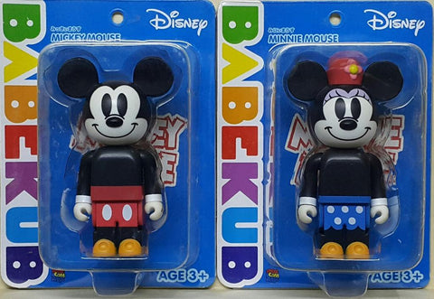 MEDICOM 33002 迪士尼 米奇老鼠 米妮老鼠 套裝 DISNEY BABEKUB MICKEY MOUSE MINNIE MOUSE SET (BUY-MC) L