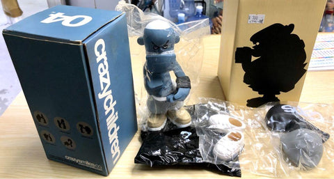 CRAZYSMILES MICHAEL LAU FIGURES CRAZYCHILDREN 死仔 骨仙 長四 肥肌 LAZY MUTHA FUCKA 大飛 搪膠公仔 歡迎散賣 C742-815 - 819
