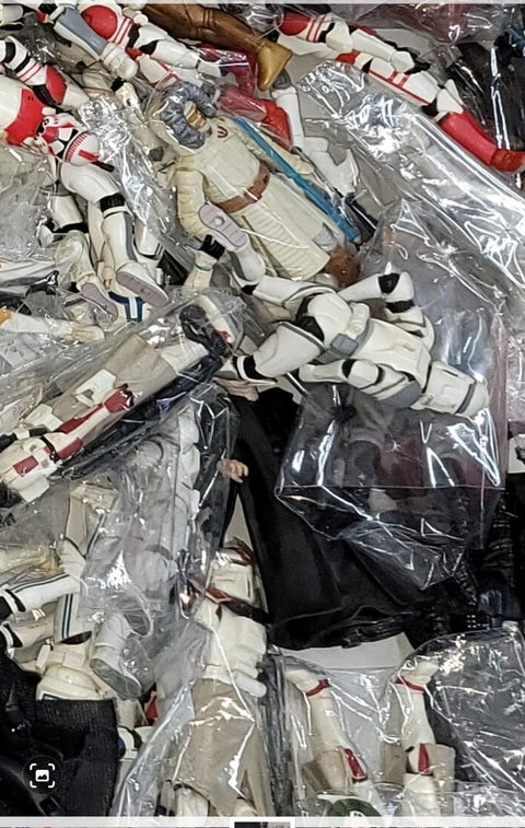 Star wars 星球大戰公仔figure白兵stormtrooper黑武士clone wars trooper 3.75 吋 3.75"