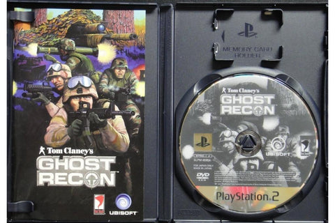 SONY PS2 UBISOFT BEST TOM CLANCY GHOST RECON 湯姆克蘭西 幽靈行動 遊戲日版 SLPM65954 (BUY-00089)