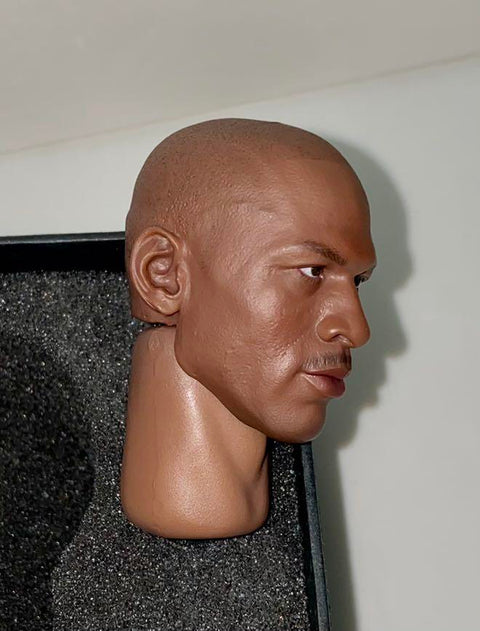 全新 1/6 TOYS CUSTOM HOT MOVIE 散件 米高 佐敦 MICHAEL JORDAN 頭雕 HEAD SCULPT (PIU/F-303-220)