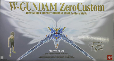 BANDAI 77659 新機動戰記高達W 無盡的華爾茲 希羅尤 飛翼高達零式改 模型 PG PERFECT GRADE 1/60 HEERO YUY XXXG-00W0 W-GUNDAM ZERO CUSTOM NEW MOBILE REPORT GUNDAM WING ENDLESS WALTZ PLASTIC MODEL KIT (EPC-1218-210 L / EPC-1651-210 存)