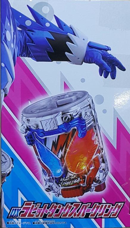 BANDAI 16862 幪面超人BUILD DX 發聲發光 躍兔坦克 氣泡能量瓶 KAMEN RIDER BUILD DX LIGHT AND SOUND RABBIT TANK SPARKLING (EPC-1849-50 L / EPC-2051-50 存)