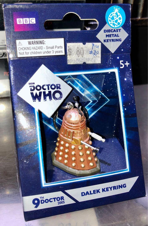 DIECAST METAL KEYRING BBC DOCTOR WHO 9TH DOCTOR 2005 DALEK (PIU20店）