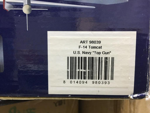 FABBRICATO DA ARMOUR COLLECTION 1/48 F-14 TOMCAT U.S. NAVY "TOP GUN" (98039) (BUY)