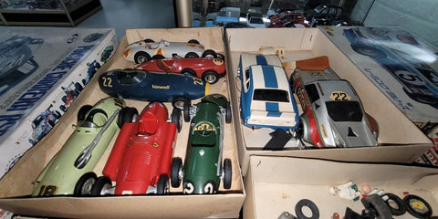 古董模型車已砌二手日本製otaki marui lot    英國製臘腸車