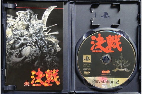 SONY SCEI PS2 GAME KOEI KESSEN II 光榮 決戰2 遊戲 日版 SLPM65015 (BUY-01535)