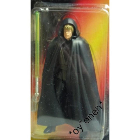 KENNER STAR WARS POTF JEDI KNIGHT LUKE SKYWALKER W/ LIGHTSABER CLOAK (WKG-69596)