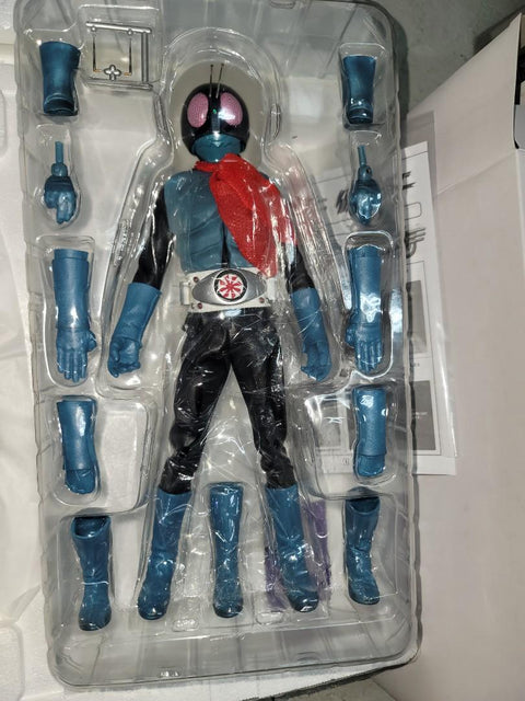 medicom 幪面超人舊1號masked rider dx  old  1st ver. 3.5 & cyclone 旋風號電單車