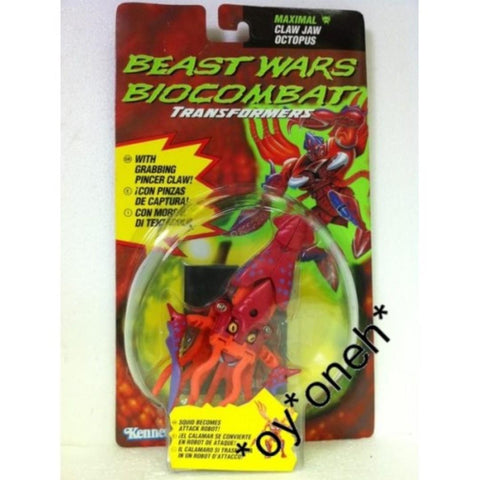 KENNER 42103 變形金剛 特種變形勇士 密斯武 章魚 八爪魚 TRANSFORMERS BEAST WARS MAXIMAL CLAW JAW OCTOPUS (TOY-380C-10)
