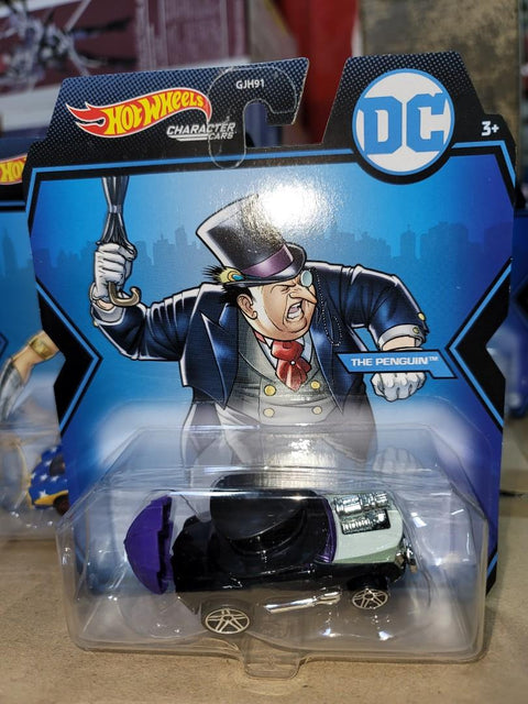 Hotwheels character cars dc set of 6 gjh91 batman robin superman