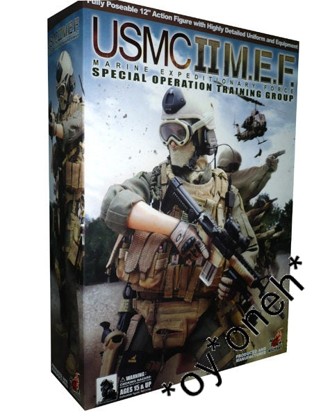 1:6 HOT TOYS USMC MEF II MARINE EXPEDITIONARY FORCE SPECIAL OPERATION TRAINING GROUP FIGURE 美國第2海軍陸戰遠徵軍特戰訓練群 12吋公仔 (C272-563) b17358267