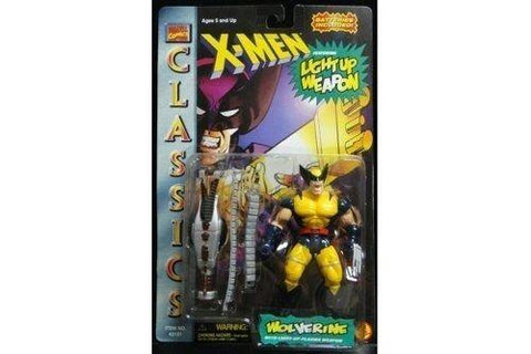 TOY BIZ 43151 MARVEL X-MEN WOLVERINE WITH LIGHT-UP PLASMA WEAPON 變種特攻 狼人 (BUY-SPK) 倉1121