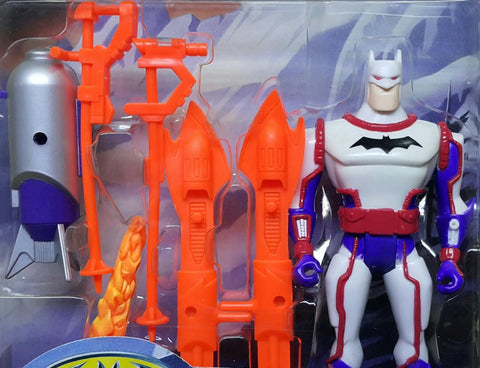 KENNER 64303 蝙蝠俠新冒險 火箭滑雪板 蝙蝠俠 THE NEW BATMAN ADVENTURES MISSION MASTERS SLALOM RACER BATMAN WITH ROCKET SHIS AND FLAME MISSILE (BUY-SPK) 存