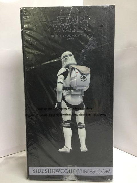 SIDESHOWS 1/6 Star Wars Clone Trooper Deluxe Shiny (22240) (C1098-15)