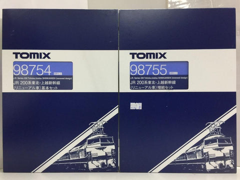 TOMIX 98754 98755 J.R. Series 200 Tohoku/ Joetsu SHINKANSEN renewed design JR 200 系東北 上越新幹線 (98754 98755) (PIU500)