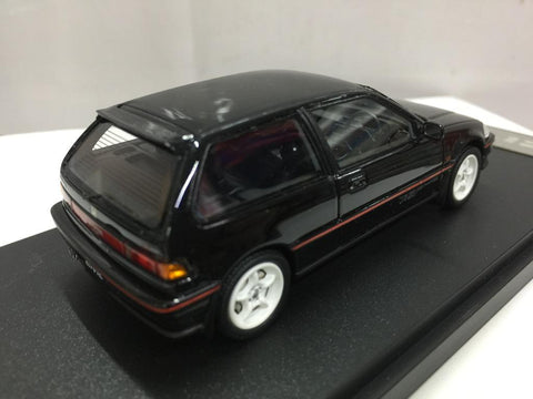 Hobby JAPAN MARK 43 1/43 Honda CIVIC EF9 SIR II with 無限 RNR Wheel Black Metallic (PM4396MBK) (04907) (PIU100)