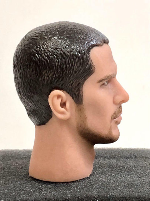1/6 CUSTOM TERMINATOR SALVATION 未來戰士 JOHN CONNOR FINAL BATTLE VERSION CHRISTIAN BALE HEAD SCULPT 頭雕 (PIU-280SA) For 12” figure