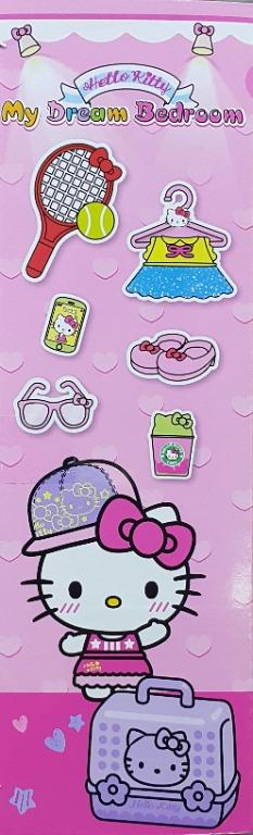 SANRIO 13798 三麗鷗 吉蒂貓 我的夢想臥室 套裝 KT-50127 HELLO KITTY MY DREAM BEDROOM SET MIX & MATCH (EPC-2124-34) 存