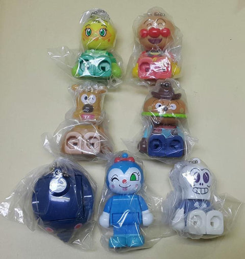 BANDAI 95775 麵包超人 積木人第五彈 麵包超人 蜜瓜包妹妹 漢堡包小子 芝士狗 骷髏人 小精靈  扭蛋套裝 BLOCK LABO ANPANMAN BLOCK LAB SWING 5 ANPANMAN MELON GIRL HAMBURGER KID CHEESE HORAMAN KOKINCHAN SET (BUY-SPK) 存