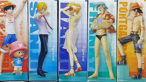 BANDAI 49695 海賊王 路飛 索柏 山治 奈美 芬奇 艾斯 盒蛋套裝 ONE PIECE STYLING FEELING FIGURE COLLECTION GRAND HOLIDAY LUFFY CHOPPER SANJI NAMI FRANKY PORTGAS D ACE SET (BUY-MC) 存