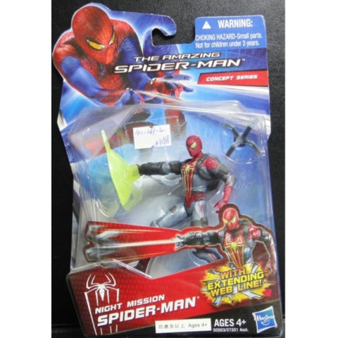 HASBRO AMAZING SPIDER-MAN NIGHT MISSION W/ EXTENDING WEB LINE 71758 (EPC-287-30)