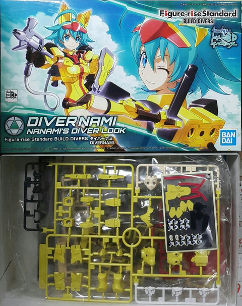 BANDAI 55333 高達創戰潛行者 潛行者 奈美 七瀨奈奈美 潛行者造型 拼裝模型 GUNDAM BUILD DIVERS FIGURE-RISE STANDARD BUILD DIVERS 016 DIVER NAMI NANAMI'S DIVER LOOK MODEL KIT (EPC-2345-34 存)