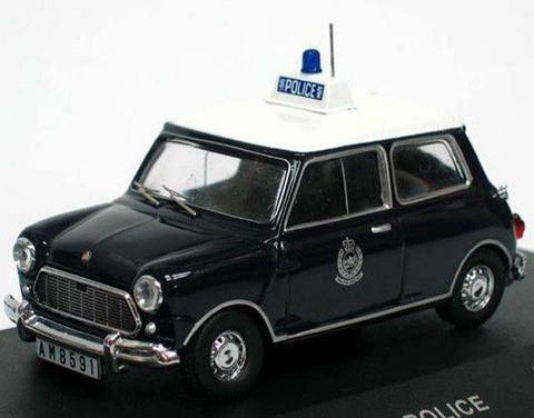 IXO 1/43 MINI COOPER HONG KONG POLICE CAR 香港警車合金完成品 香港警察版 (PIU-100)