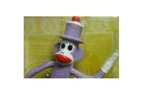 DARK HORSE COMICS TONY MILLIONAIRE'S SOCK MONKEY IN PURPLE BENDY TOY (BUY-10020)