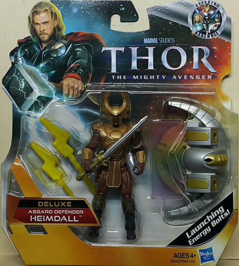 HASBRO 59759 復仇者聯盟 漫威工作室 雷神奇俠 強大的複仇者 豪華版 聖域界煞天怒 海姆達爾 AVENGERS ASSEMBLE MARVEL STUDIOS THOR THE MIGHTY AVENGER DELUXE ASGARD DEFENDER HEIMDALL WITH LAUNCHING ENERGY BOLTS (PIU/TOK3-50)