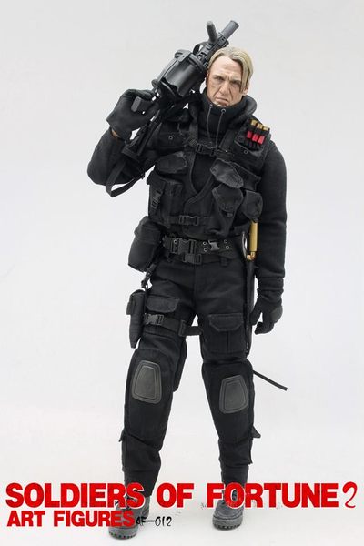 1:6 ART FIGURES (ARTFIGURES) AF-012 SOLDIERS OF FORTUNE 2 (EXPENDABLES 2) 轟天猛將 Gunnar Jensen FIGURE (陳列品) 1136219360