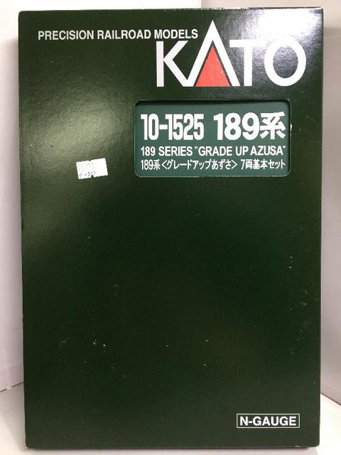 KATO N-GAUGE 10-1525 189 SERIES "GRADE UP AZUSA" PRECISION RAILROAD MODELS (67410) (PIU200)