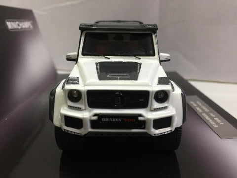 MINICHAMPS 1/43 BRABUS 500 4x4 2016 White (437 032462) (13837) (PIU130)