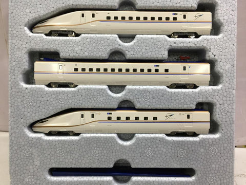 KATO N-GAUGE E7 SERIES SHINKANSEN "KAGAYAKI" LINE 10-1264 PRECISION RAILROAD MODELS BASIC SET 3 CAR (66351) (PIU150)