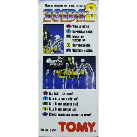 TOMY 05954T ZOIDS 2 MONSTER MACHINES THAT STALK THE EARTH TARANTULON 索斯機械獸 (PIU-30)