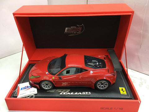 BBR 1/18 FERRARI 458 GT3 2011 Red Limited 200pcs 手辦車 (39069) (PIU600)