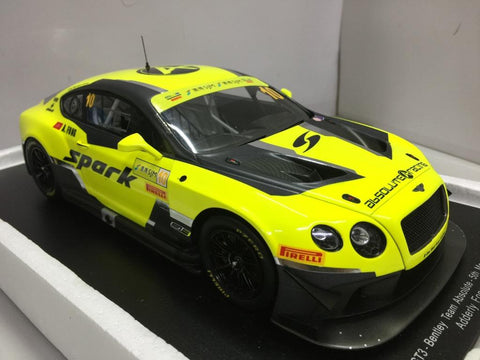 SPARK 1/18 BENTLEY CONTINENTAL GT3 MACAU GT WORLD CUP 2016 18SA008 (16008) (PIU300)