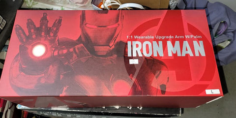 Ironman 1:1 wearable upgrade arm w/palm iron man