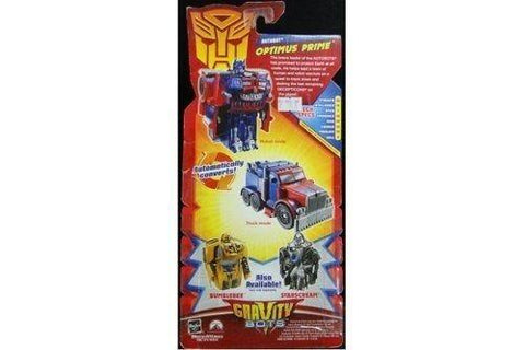 TAKARA TOMY 34163 REVENGE OF THE FALLEN GRAVITY BOTS GB-01 OPTIMUS PRIME 變形金剛 狂派再起 柯柏文 (BUY-SPK)