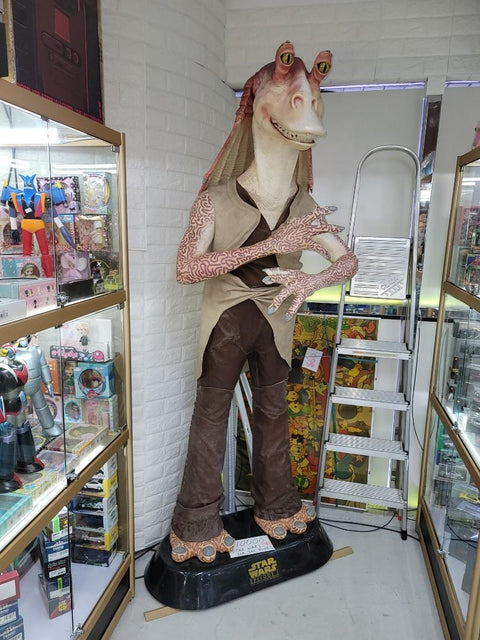 star wars jar jar binks 1/1 gaint figure  星球大戰