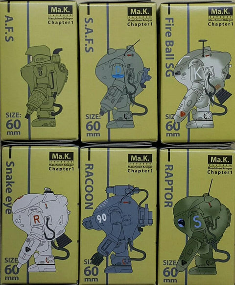 MEDICOM 17133 橫山宏 MEDKUB133 KUBRICK MA.K ZbV3000 MASCHINEN KRIEGER CHAPTER 1 A.F.S S.A.F.S FIRE BALL SG SNAKE EYE RACOON RAPTOR SET 1141411292 (BUY-SPK) 存