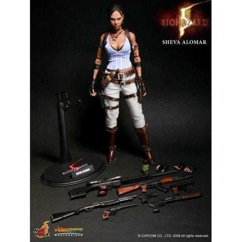 1/6 HOT TOYS VGM07 RESIDENT EVIL BIOHAZARD 5 生化危機 SHEVA ALOMAR (BSAA VER) ACTION FIGURE